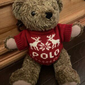 Classic Ralph Lauren Stuffed Bear Authenic